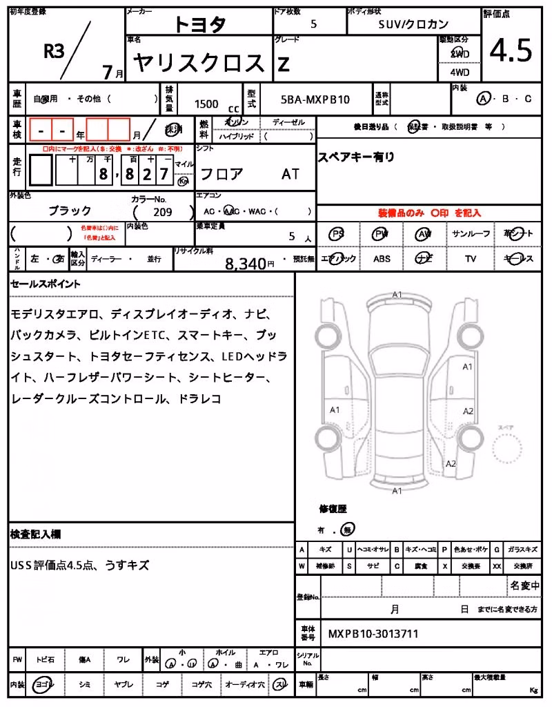 TOYOTA YARIS CROSS