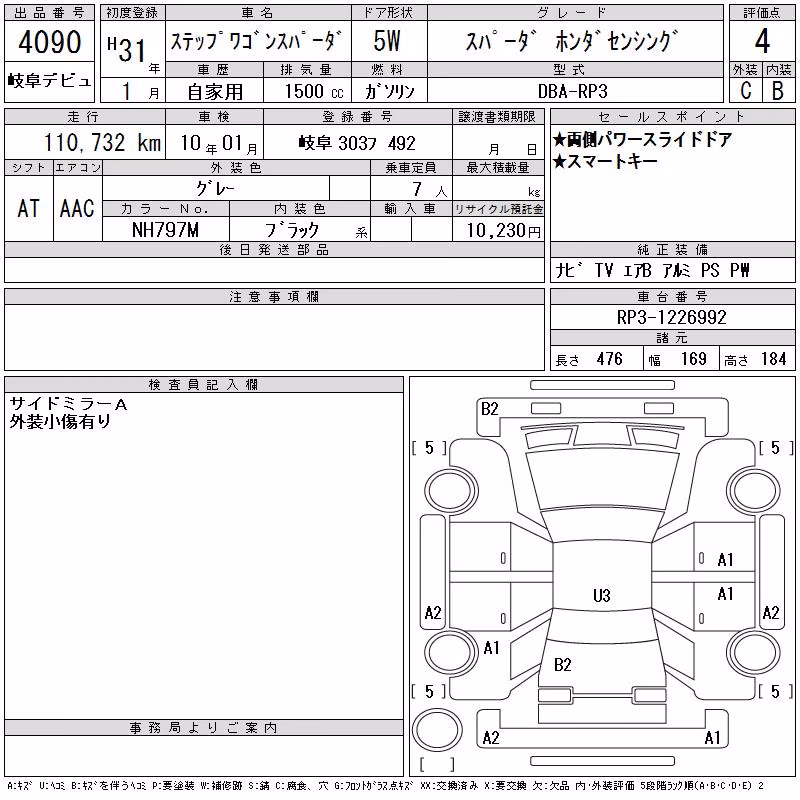 HONDA STEPWGN