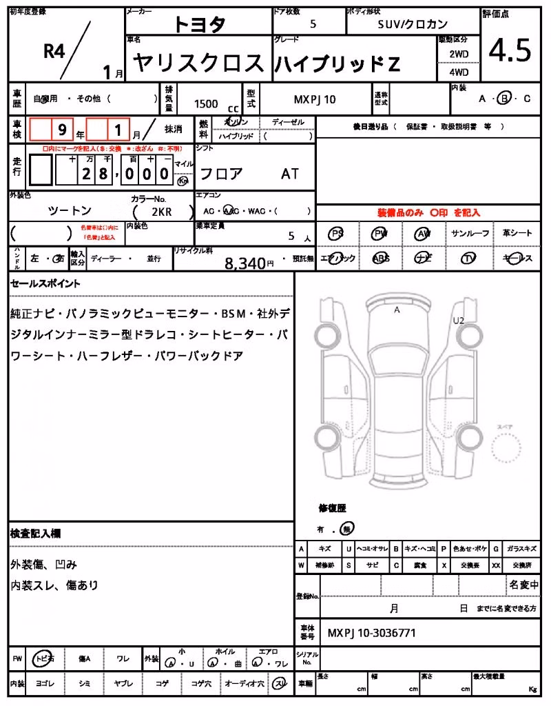 TOYOTA YARIS CROSS