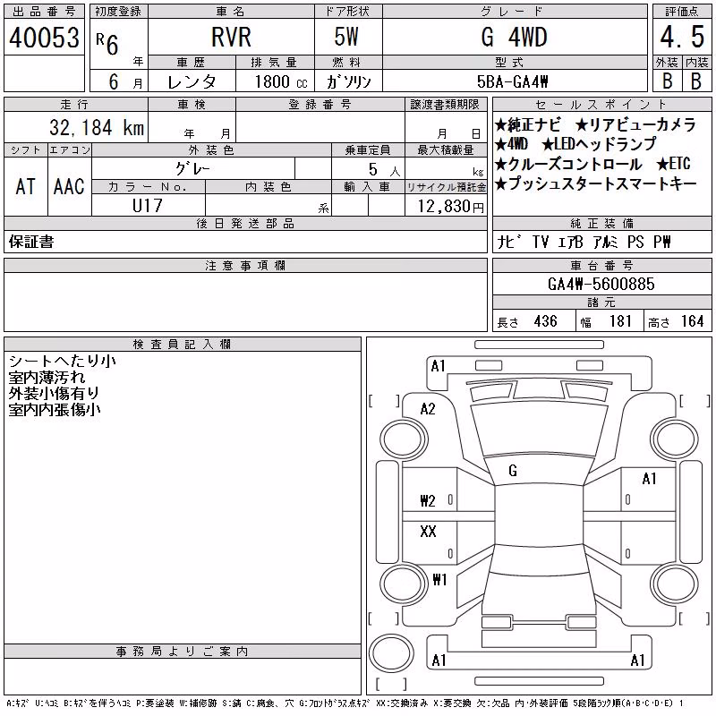 MITSUBISHI RVR