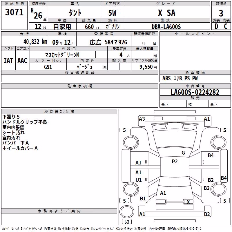 DAIHATSU TANTO