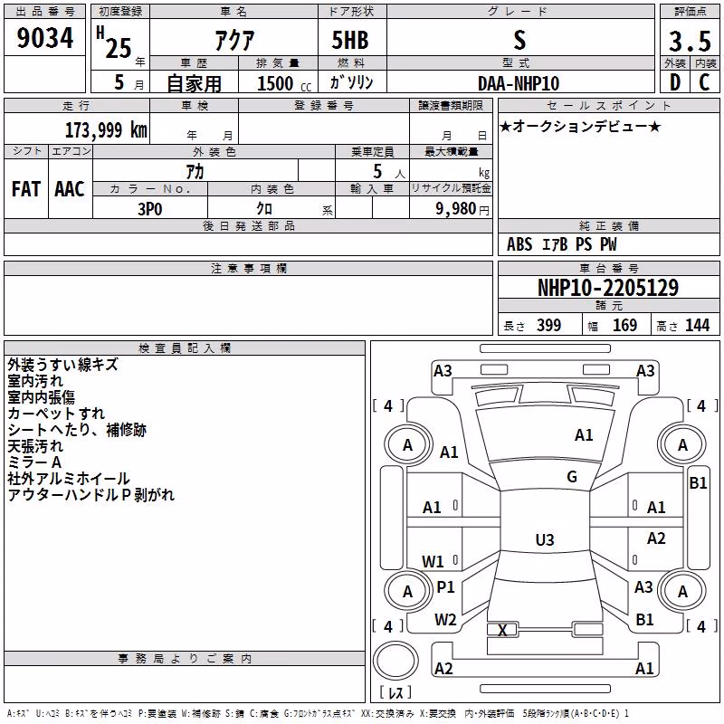 TOYOTA AQUA