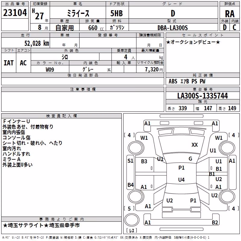 DAIHATSU MIRA E:S