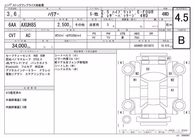 TOYOTA HARRIER