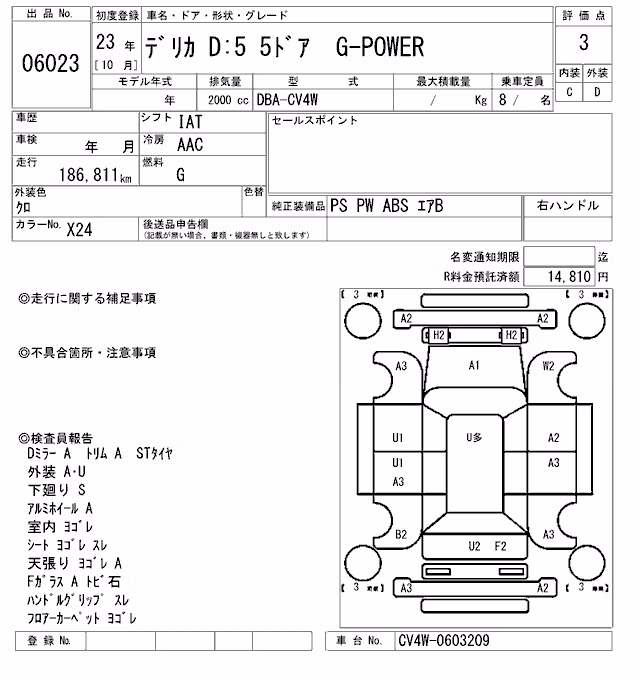MITSUBISHI DELICA D:5