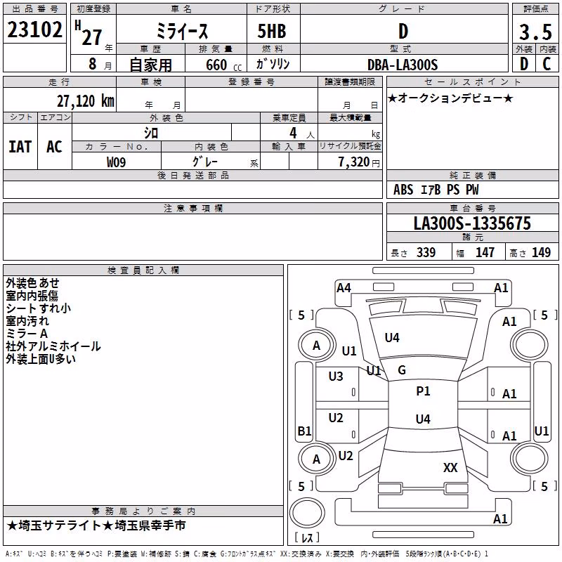 DAIHATSU MIRA E:S