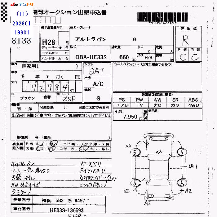 SUZUKI ALTO LAPIN