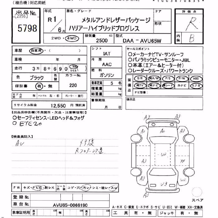 TOYOTA HARRIER