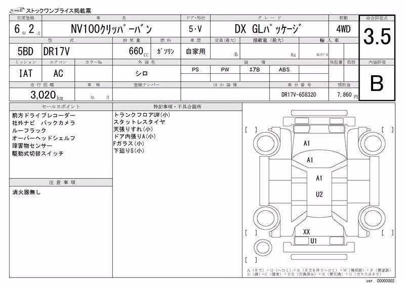 NISSAN NV100 CLIPPER