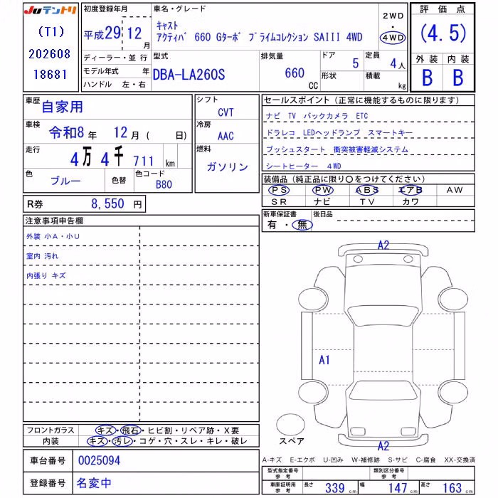DAIHATSU CAST