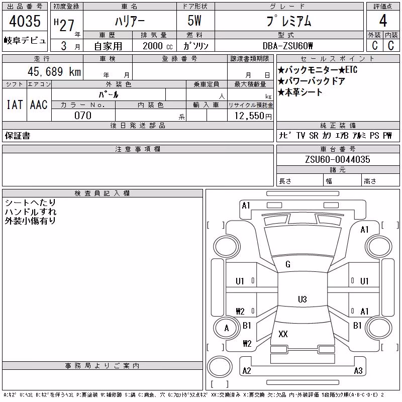 TOYOTA HARRIER