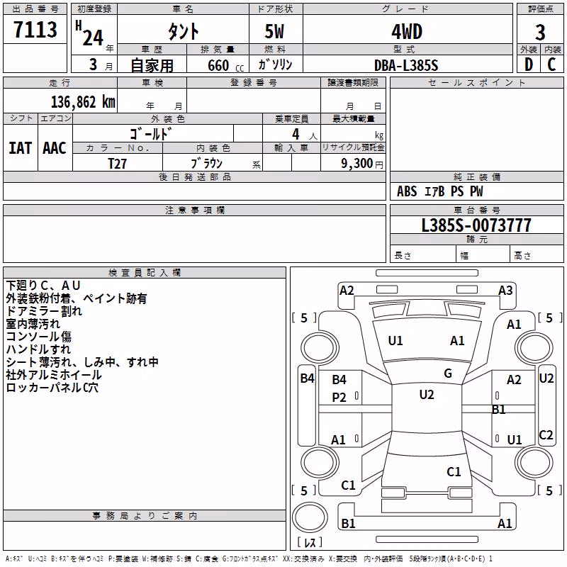 DAIHATSU TANTO