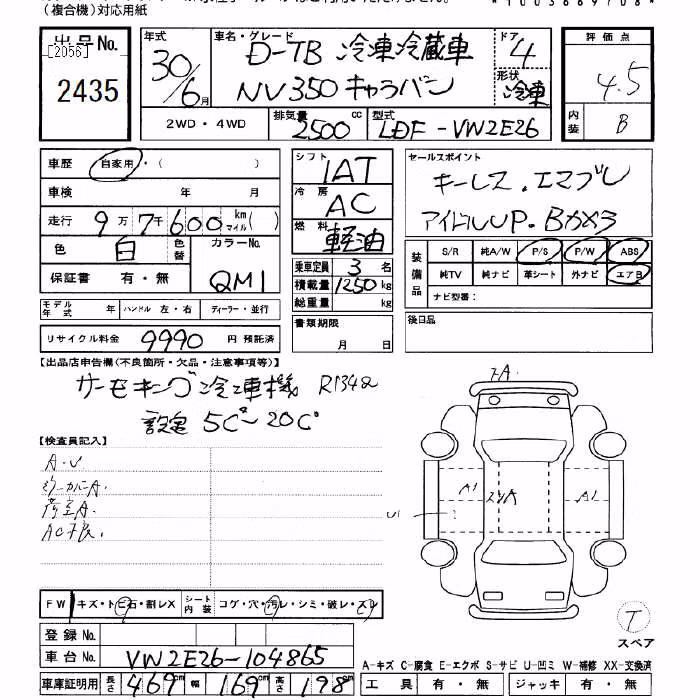 NISSAN NV350 CARAVAN