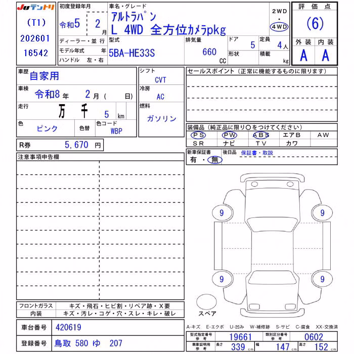 SUZUKI ALTO LAPIN