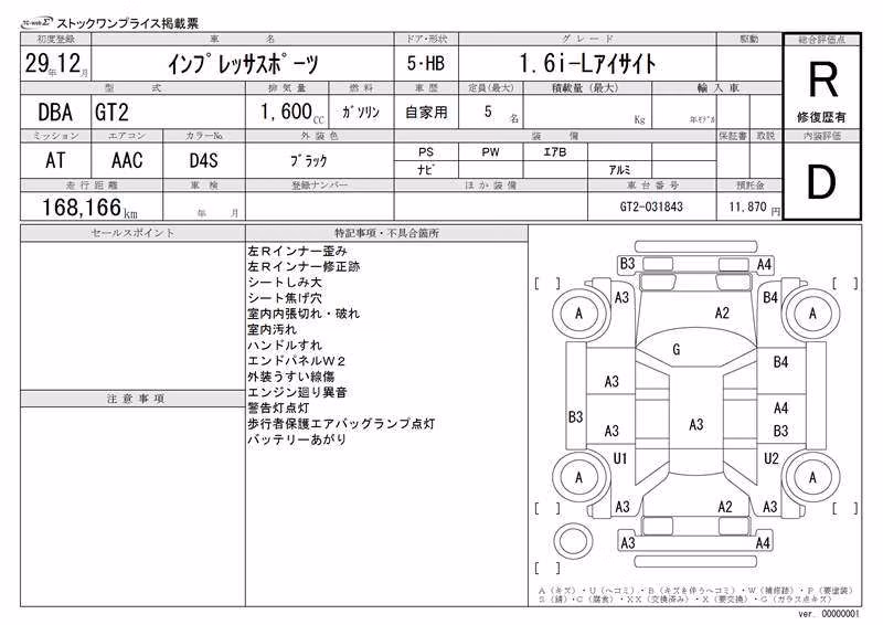 SUBARU IMPREZA