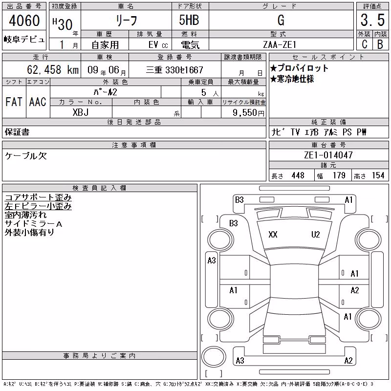 NISSAN LEAF