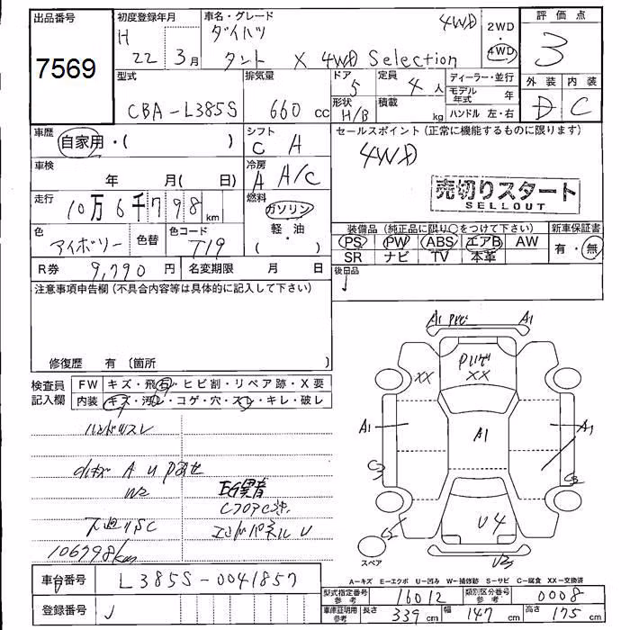DAIHATSU TANTO