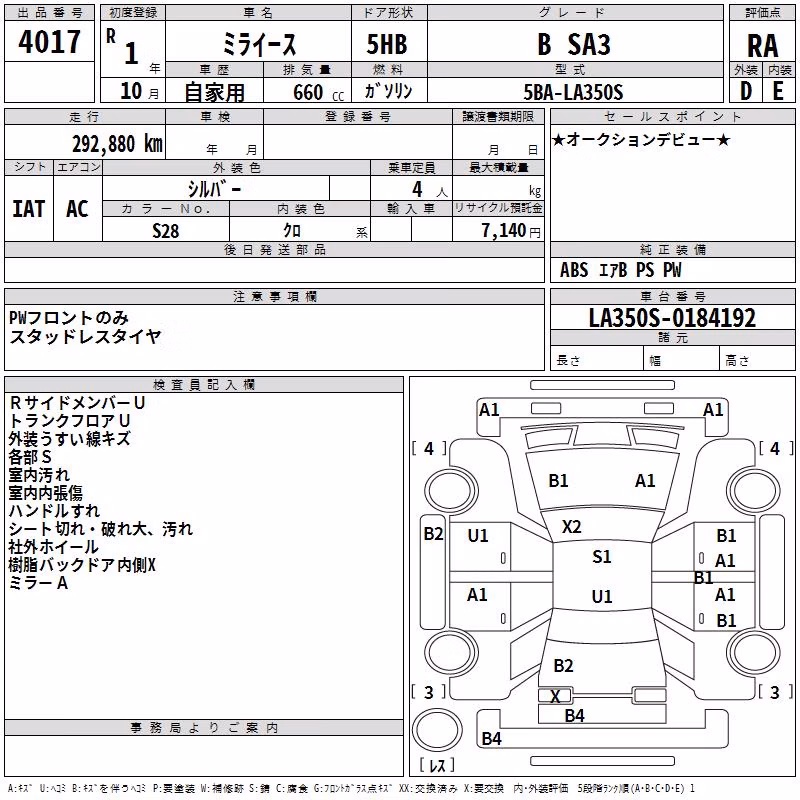 DAIHATSU MIRA E:S