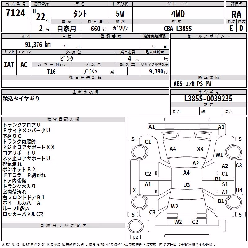 DAIHATSU TANTO