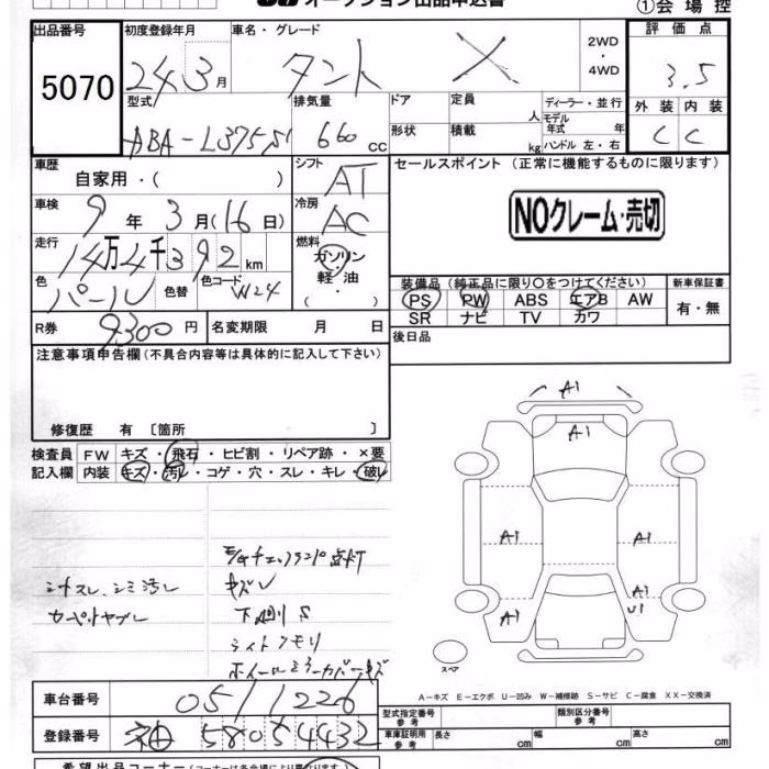 DAIHATSU TANTO