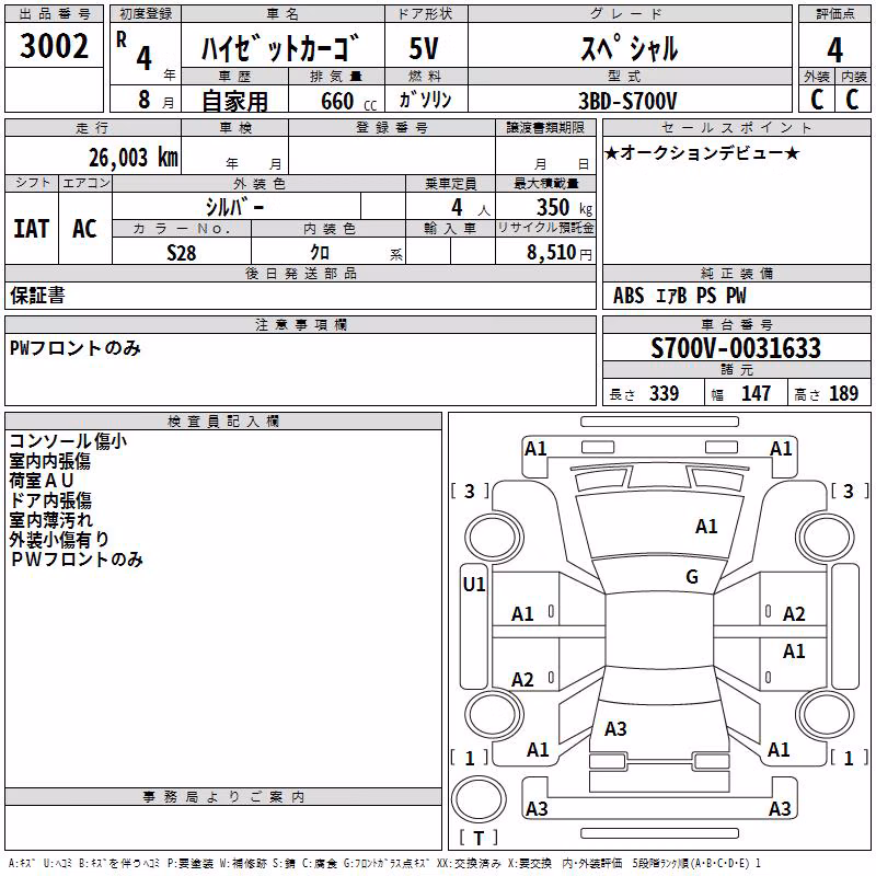DAIHATSU ATRAI