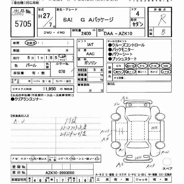TOYOTA SAI