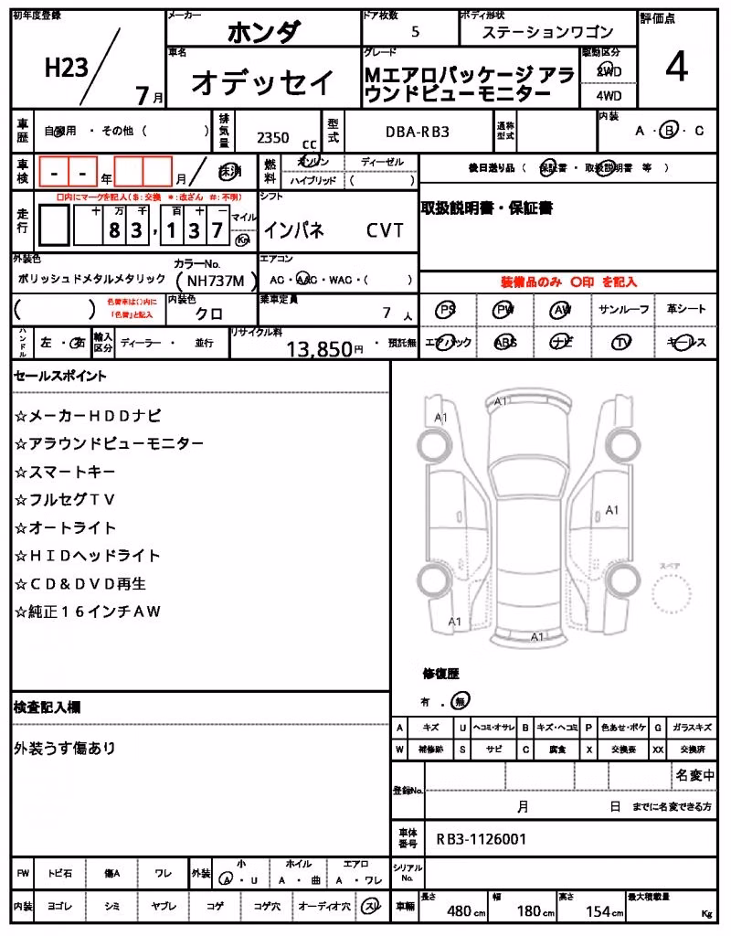 HONDA ODYSSEY