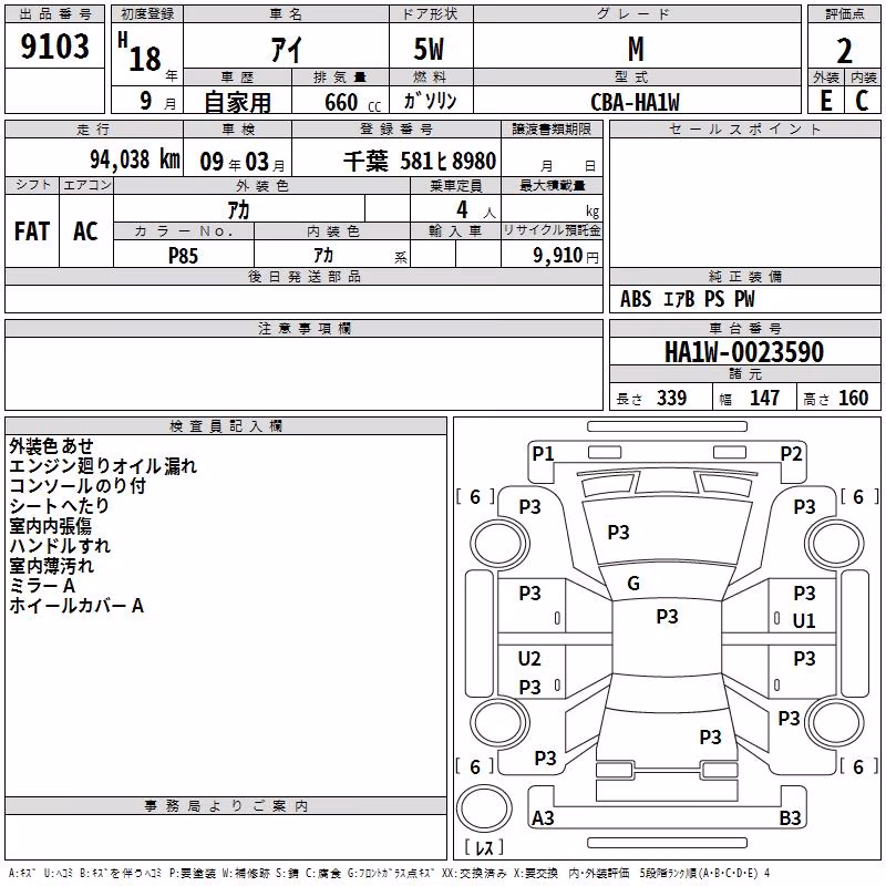 MITSUBISHI I
