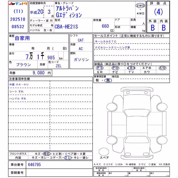 SUZUKI ALTO LAPIN
