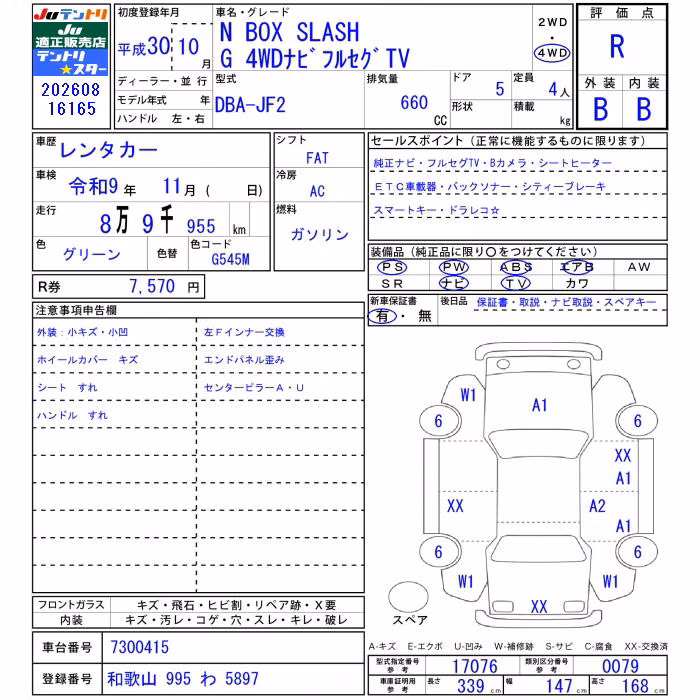 HONDA N-BOX SLASH