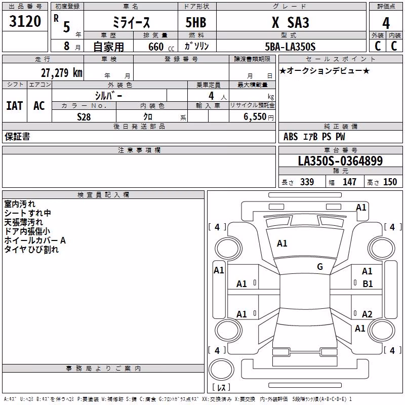 DAIHATSU MIRA E:S