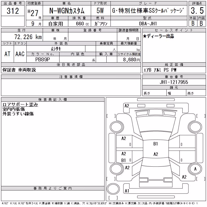 HONDA N-WGN