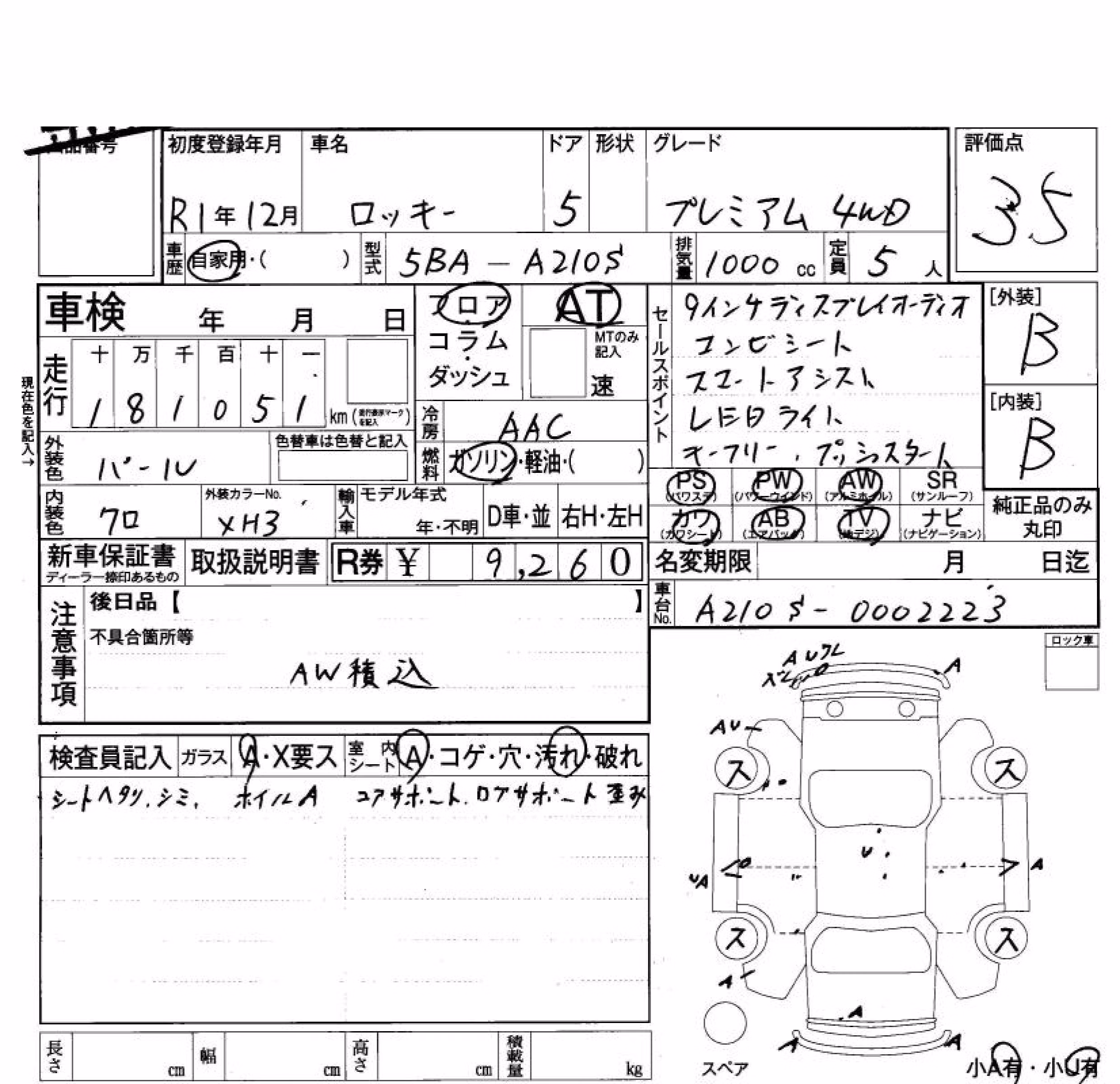 DAIHATSU ROCKY
