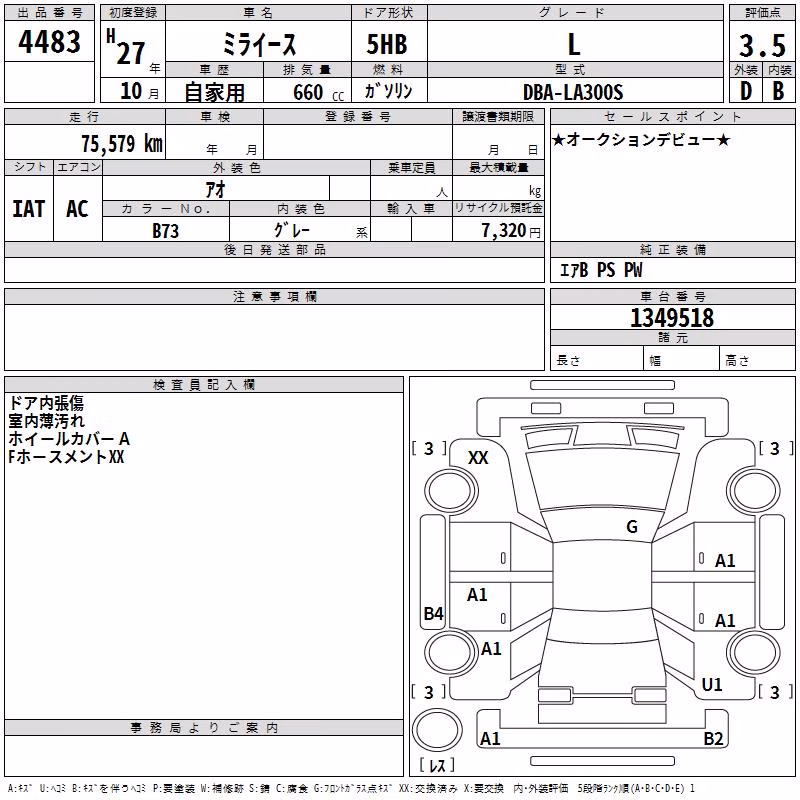 DAIHATSU MIRA E:S