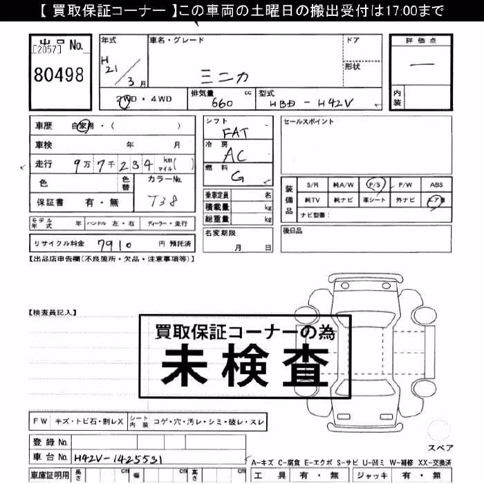 MITSUBISHI MINICA
