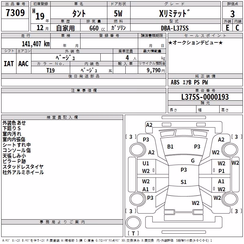 DAIHATSU TANTO
