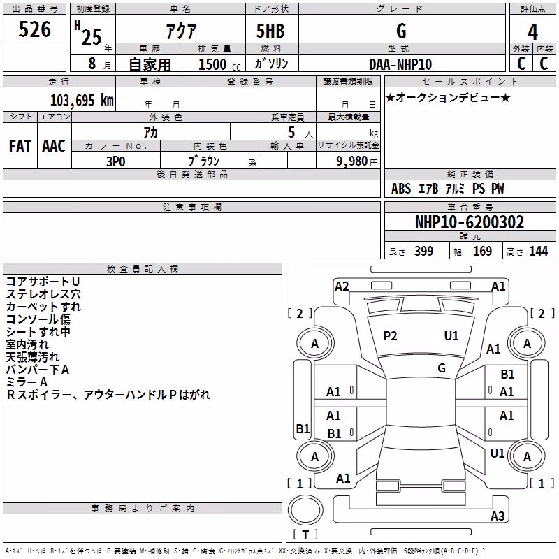 TOYOTA AQUA
