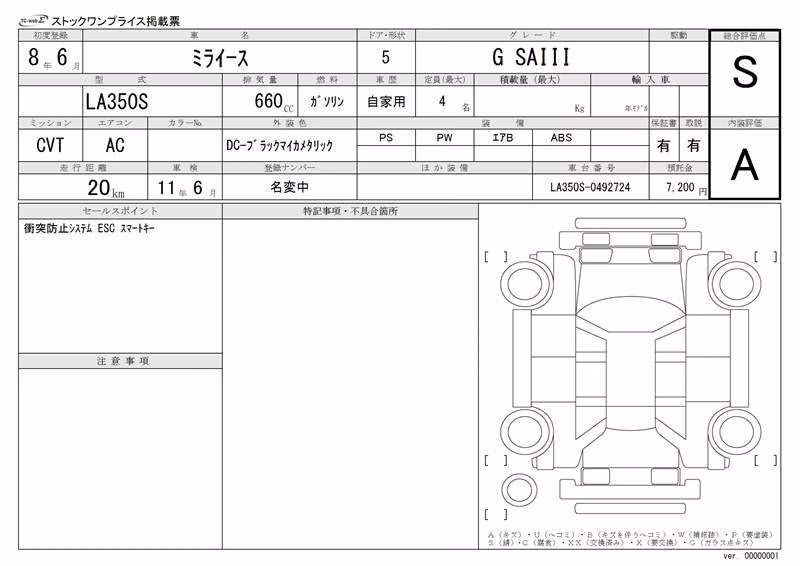 DAIHATSU MIRA E:S