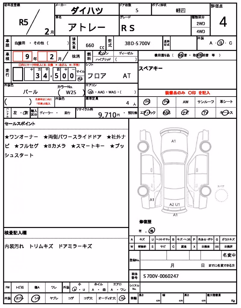 DAIHATSU ATRAI