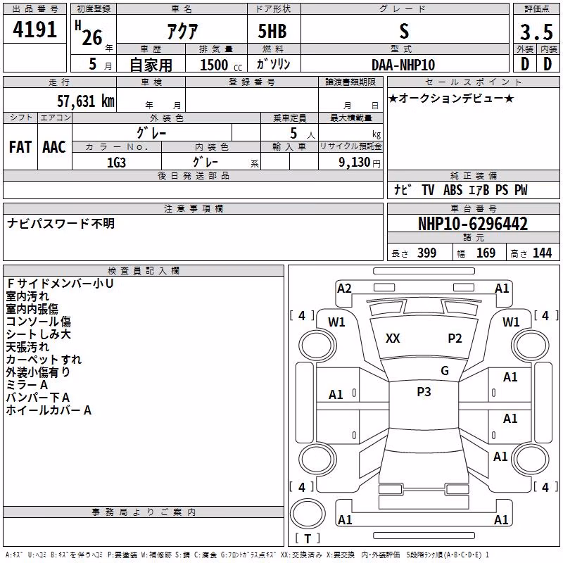 TOYOTA AQUA