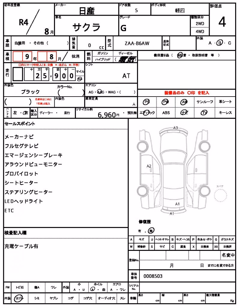NISSAN SAKURA