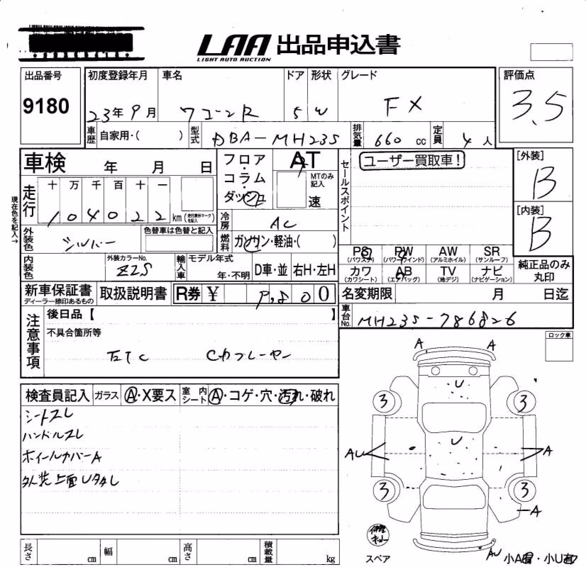 SUZUKI WAGON R