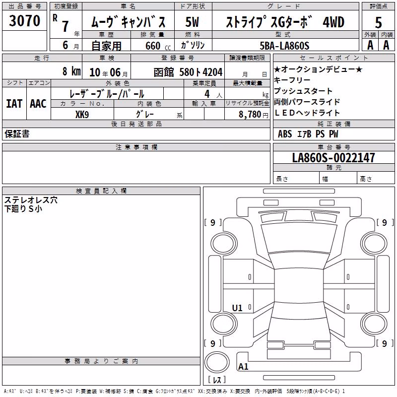 DAIHATSU MOVE CANBUS