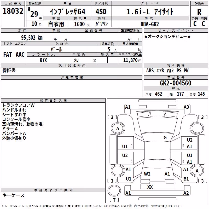 SUBARU IMPREZA