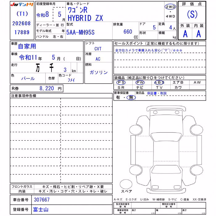 SUZUKI WAGON R