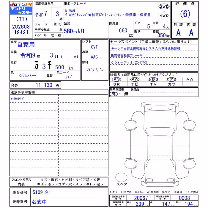 HONDA N-VAN