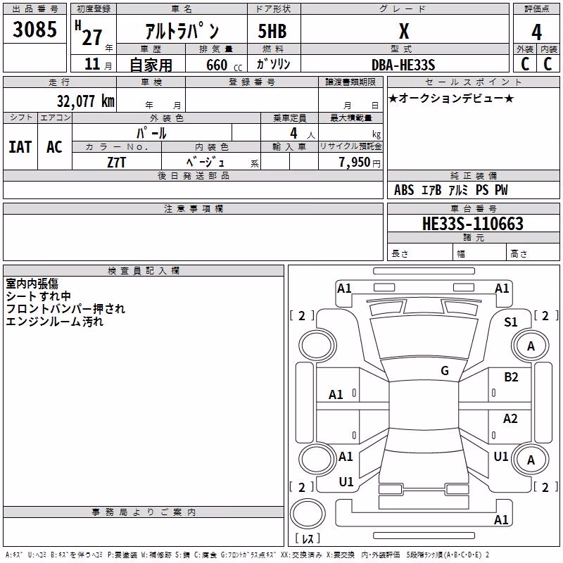 SUZUKI ALTO LAPIN