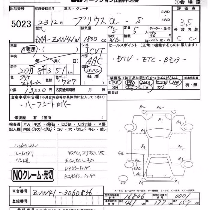 TOYOTA PRIUS ALPHA