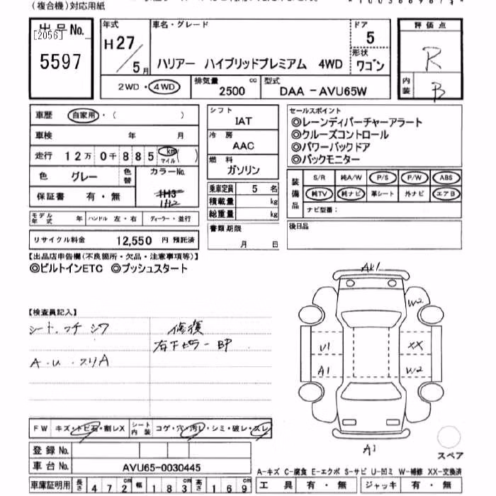 TOYOTA HARRIER