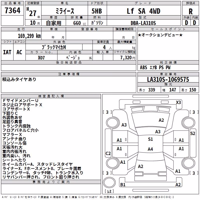 DAIHATSU MIRA E:S